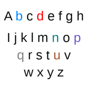 Dyslexia Liberation Sans Color Font Image Reading