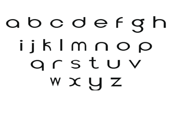 Dyslexia Topt Color Coded Font Black Version for Reading