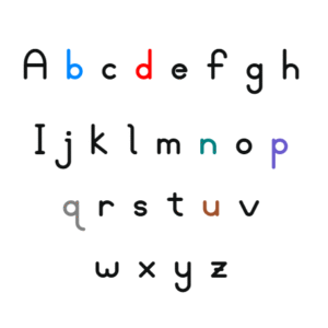 Lumina Read Color Font for reading