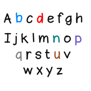 Read Ease Color Coded Font by Improve Dyslexia
